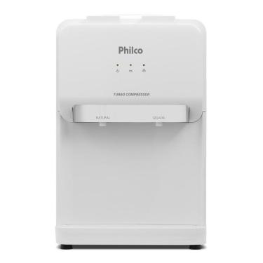 Imagem de Bebedouro Philco PBE11 20 Litros Água Natural E Gelada Branca 127V