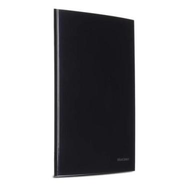 Imagem de Placa 4x2 Cega Ebony Sleek - MARGIRIUS