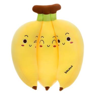 Imagem de Boneca de frutas recheada com banana, brinquedo de pelúcia, desenho an