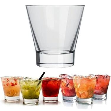 Imagem de Copo De Vidro Nadir Ilhabela Rocks 350ml 1 Peça