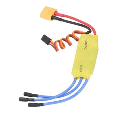Imagem de Garosa 30A ESC Sem Escova para Drones RC, de Resfriamento Eficiente Com Proteção contra Sobretensão de Subtensão, Resposta Aprimorada do Acelerador para Helicópteros de Aviões