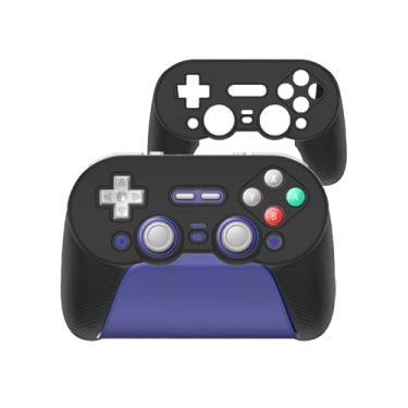 Imagem de Capa para 8BitDo Pro 3, FJIASTB Capa protetora de silicone macio para crianças, à prova de choque (preto)