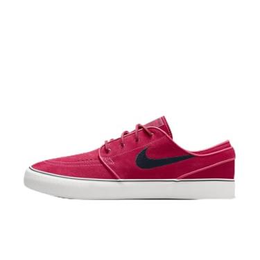 Imagem de Nike Tênis masculino casual e moderno SB Zoom Janoski OG+, vermelho, tamanho 40, médio (D), Rosa áster/azul marinho, 39