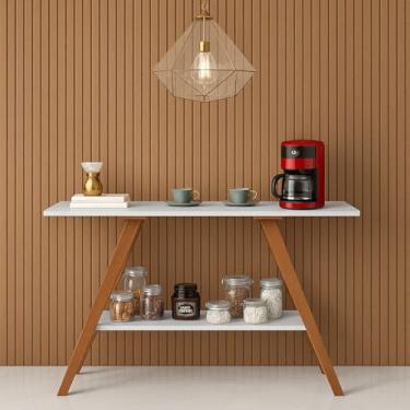 Imagem de Aparador Buffet Sala Cozinha Copa Hall Café Moderno (Branco)