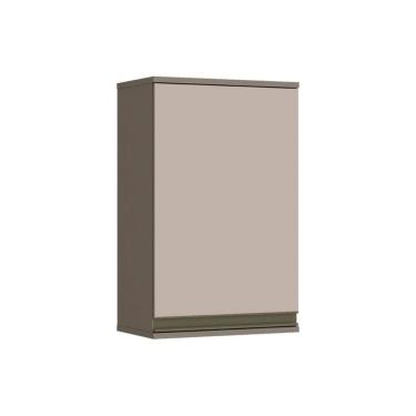 Imagem de Armário Aéreo P/ Cozinha Connect C/ 1 Porta 40cm Duna/cristal - Henn