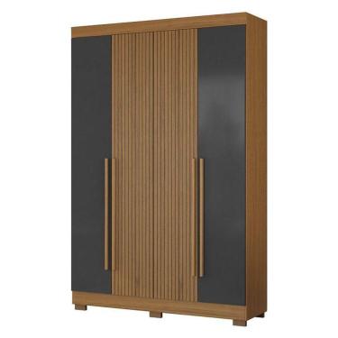 Imagem de Guarda Roupa Solteiro 2030240 Atacama Grafite - Aramóveis