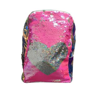 Imagem de Mochila Infantil de Plástico Lantejoulas Holográficas