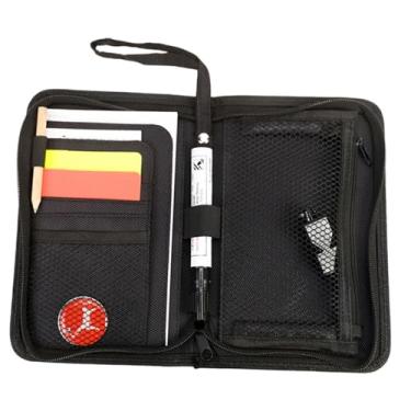 Imagem de Colaxi Kit de acessórios para árbitro de futebol: caneta profissional ao desgaste com bolso, organizador para jogos e treinos.