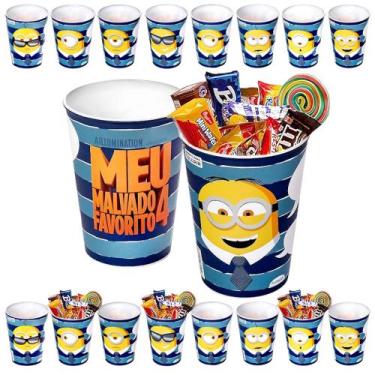 Imagem de Kit 10 Copos Minions para Doces e Lembranças de Festa - Plasútil