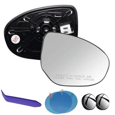 Imagem de EAP Vidro espelhado de passageiro compatível com Mazda 3 2008-2013, Mazda 2 2011-2013, aquecido, BBM2691G1 BBM2691G1A BBM5691G1 BBM5691G1A