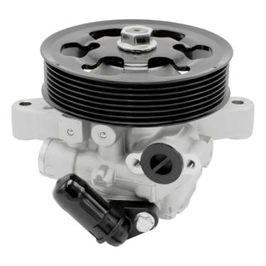 Imagem de HTRUIKEI Bomba de direção hidráulica 21-5456 com polia serve para Honda Civic 1.8L 2006 2007 2008 2009 2010 2011, substitui 55-5822 56110-RNA-A01 36-215668