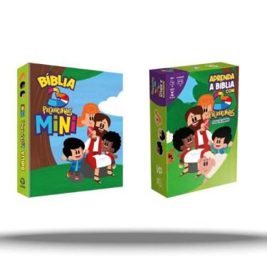 Imagem de Kit 3 Palavrinhas: Bíblia Mini Ilustrada + Jogo de Cartas Bíblico - Ki