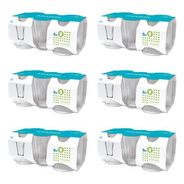 Imagem de Kit 36 Copos Nadir Amazon em Vidro Transparente 190ml