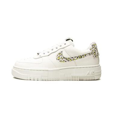 Imagem de Nike Tênis feminino casual Air Force 1 Pixel Ck6649-001, Branco, 6