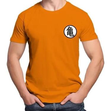 Imagem de Camiseta Camisa Adulto Feminina Masculina Algodão Dragon Bal l Z Kanji