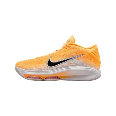 Imagem de Nike Tênis de basquete masculino G.T. Hustle 3 elétrico, multicolorido, Laranja laser/prata metálico/cinza vasto/preto, 35