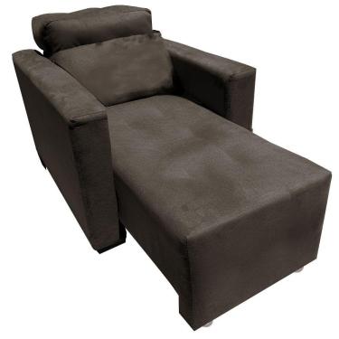 Imagem de Poltrona Do Papai E Mamae Retratil e Reclinavel Florença Marrom