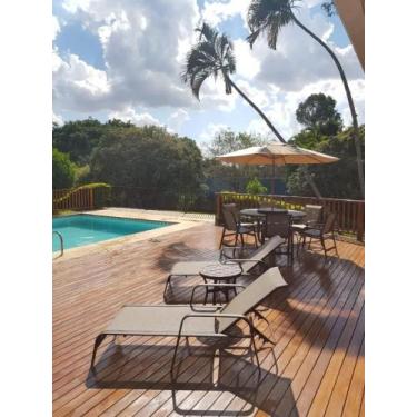 Imagem de Espreguiçadeira De Alumínio E Tela Sling Piscina Pousada - Sarah Móvei