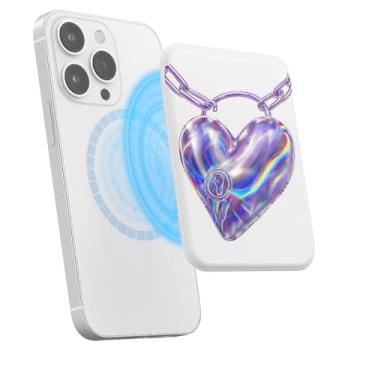 Imagem de Suporte magnético para iPhone, carteira fina de couro PU, capa para cartão, capa traseira para cartão, acessório de telefone fofo