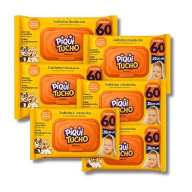 Imagem de 6x Toalhinhas Umed Piquitucho Premium, 360 Unidades