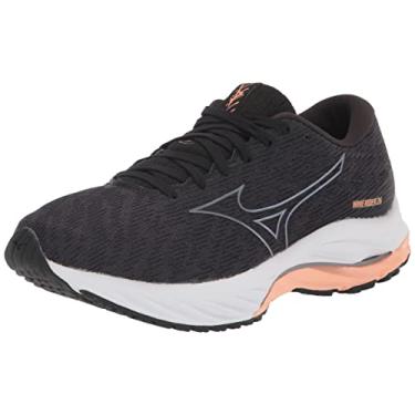 Imagem de Mizuno Tênis de corrida feminino Wave Rider 26, Cinza Odyssey/Quicksilver, 11 Wide
