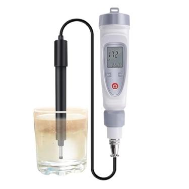 Imagem de Medidor de oxigênio dissolvido, monitor de qualidade da água com sonda, portátil, tipo caneta, medidor dissolvido, compensação automática de temperatura