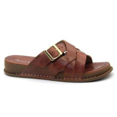Imagem de Chinelo Andacco Chocolate Feminino Original 17134-Feminino