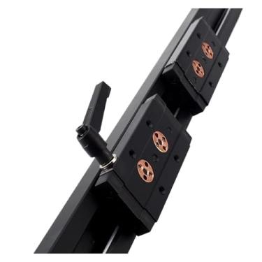 Imagem de 2 peças trilho guia de eixo duplo trilho linear SGR10 SGR15 SGR20 SGR25 guia deslizante de bloqueio de alta velocidade SGB10 SGB15 SGB20 SGB25 SGB35(SGB15-5 Slider)