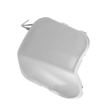 Imagem de ACROPIX Tampa do gancho de reboque do para-choque dianteiro do gancho de reboque do carro substituição da tampa do furo do olho 622A0-4BA0A para Nissan Rogue 2014 2015 2016 peças de carro tom prata