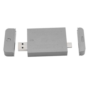 Imagem de aqxreight Leitor de Cartão de Memória de Slot Duplo 10 Gbps Tipo C Interface USB Adaptador de Leitor de Cartão CFexpress para Vitórias como Vídeos Pode Teoricamente o para Transferir Design Grande