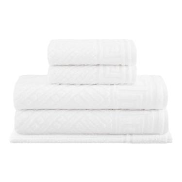Imagem de Jogo de Toalhas Buddemeyer Olimpo Extra Soft Banhão Branco 5 peças