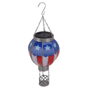 Imagem de Alomejor Lanterna Solar, Balão de Ar Quente, Luzes Externas Com Desligamento Automático, Iluminação Branca Quente para Decoração de Acampamento, Pátio de Jardim