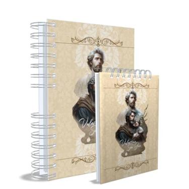 Imagem de Agenda Católica 2026 + Bloco de Anotações, São José, Azul, Capa 9