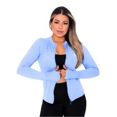 Imagem de Jaqueta Casaco Com Zíper Proteção UV FPU50 Feminino-Feminino