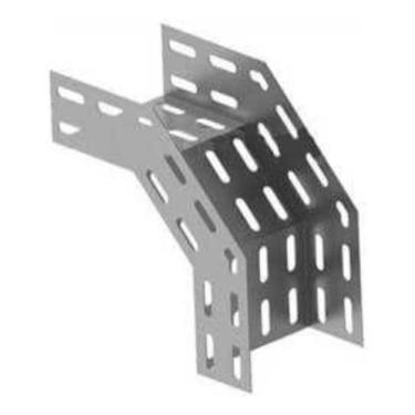 Imagem de Curva Eletrocalha Vertical Externa 50x50mm 90º Perfurada - Luxtil Elét