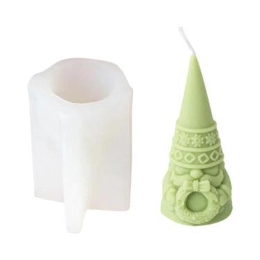 Imagem de Molde De Cera De Silicone 3D Para Natal, Festival, Gesso, Resina, Deco