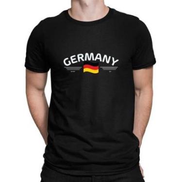 Imagem de Camiseta Masculina Algodão Premium GERMANY Alemanha-Masculino
