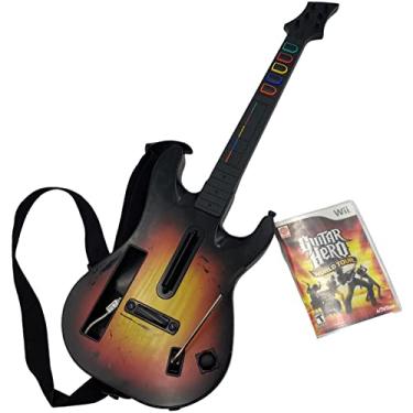 Imagem de Kit de guitarra Wii Guitar Hero World Tour