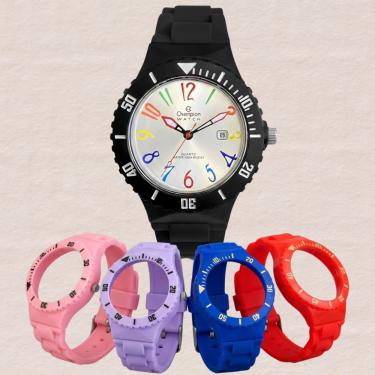 Imagem de Relógio Champion Unissex Analógico Troca Pulseira CP30119X - J