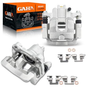Imagem de GAHA 19B2674 19B2675 Pinças de freio a disco traseiro com suporte para Honda Acura MDX 2001-2006, para Pilot 2003-2008, conjunto de pinça de freio a disco com suporte