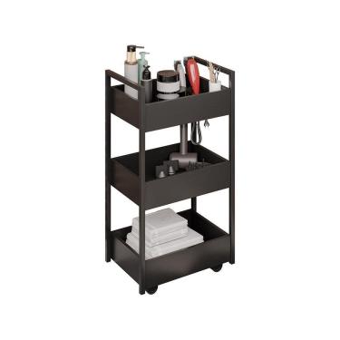 Imagem de Carrinho Multiuso Fruteira Laís - Ssx Multicoisas Preto