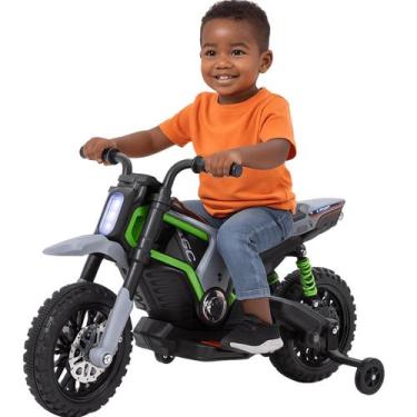 Imagem de Mini Motocross Elétrica Infantil Zippy Toys ZS Verde12V
