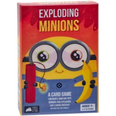 Imagem de Jogo de cartas Explodings Minions Fun Family para adultos, adolescentes e crianças