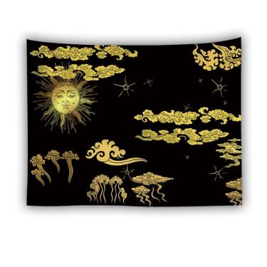 Imagem de Tapeçaria Sun Clouds Wall Microfabric 150x150cm, decoração de quarto