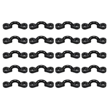 Imagem de Olho de almofada de caiaque, pacote com 20 alças de nylon para barcos Bimini para caiaques, canoas, barcos, amarrar