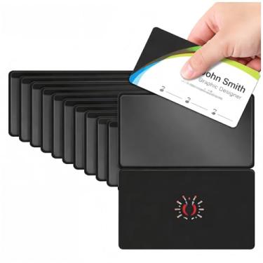 Imagem de Feifeiya 15 conjuntos de porta-etiquetas magnéticas porta-paletes 6,3 cm x 11,2 cm com inserções de papel etiquetas magnéticas porta-cartões etiquetas de armário de arquivo para prateleiras e