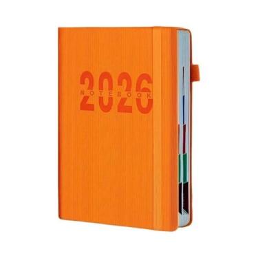 Imagem de Calendário Diário 2026 Com 365 Dias, 400 Páginas, Caderno De Organizaç