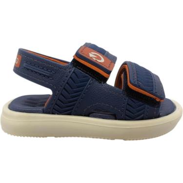 Imagem de Sandália Infantil Menino Papete Casual Dia a Dia Passeio Escola Ultra Conforto Cartago 12549-Masculino