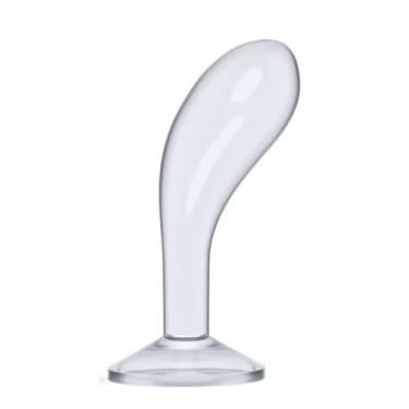 Imagem de Plug Anal Com Ventosa 15 X 4Cm Brinquedo Erótico Estimulador Anal Anatômico PL106