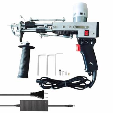 Imagem de Máquina de Tecelagem Tapete Elétrico Profissional Dispositivo Flocking Ferramenta Bordado Industrial Equipamento Tricotagem Pilha Cortada e em Loop Rápida Movimento Flexível Alta Eficiência